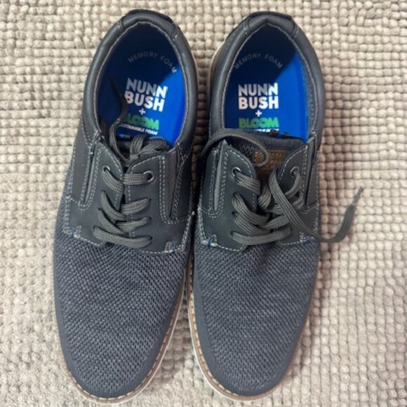 Nunn Bush Men’s Oxford Sneakers Size 9 1/2 - Worn 1 time - Picture 1 of 6